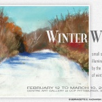 "Winter White" post card.