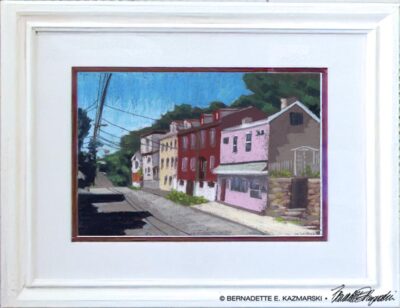 Facades, framed.