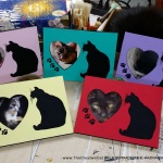 Kitty Love picture frames.