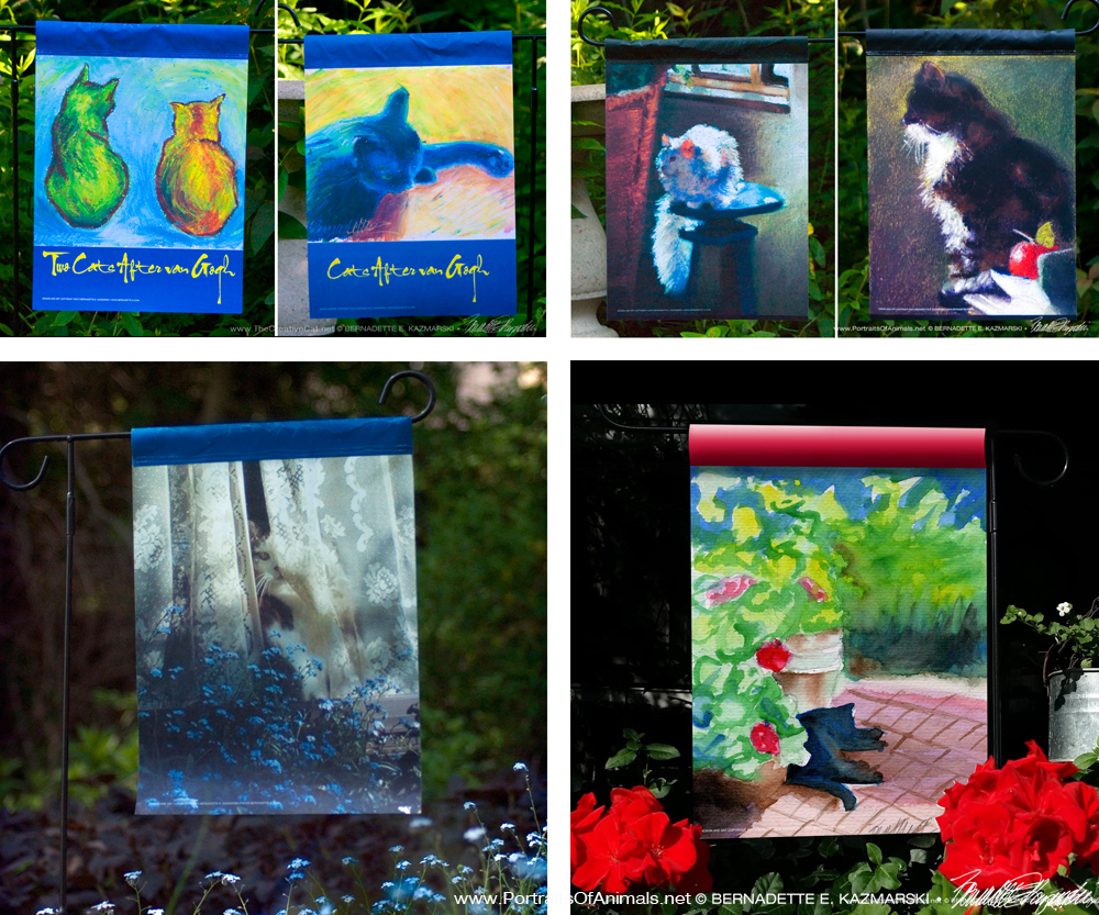 Four flag designs available.