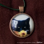 Flower Child Cabochon Pendant