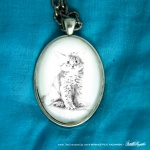 Cabochon Pendant, Ready for Play