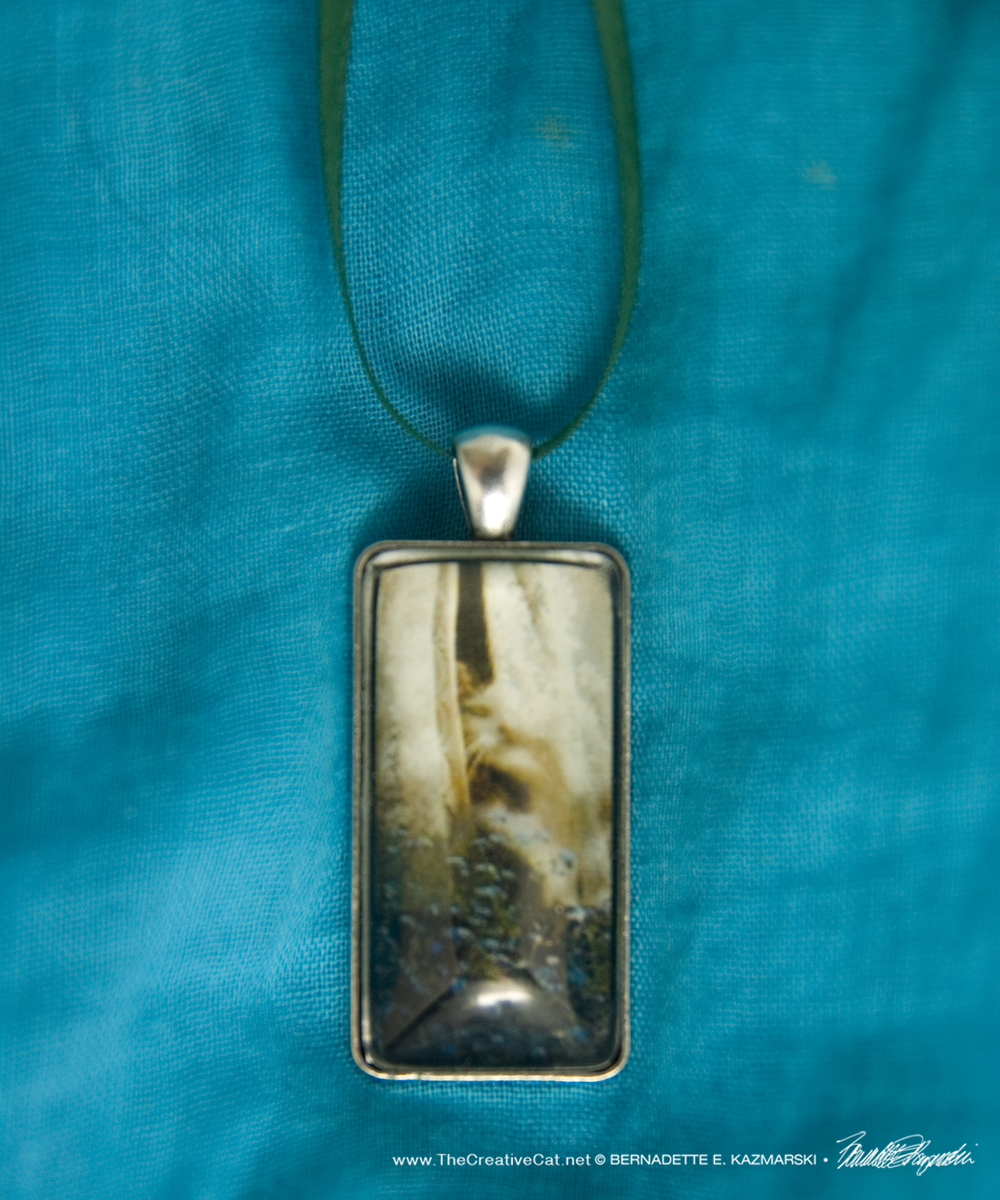 Sophie Keeps an Eye on Things Cabochon Pendant