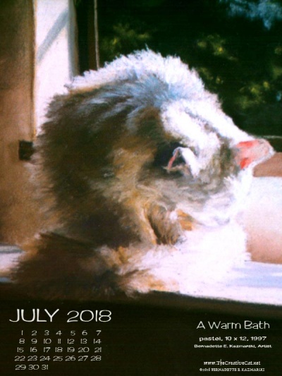 Desktop calendar, 600 x 800 for iPad, Kindle and other readers.