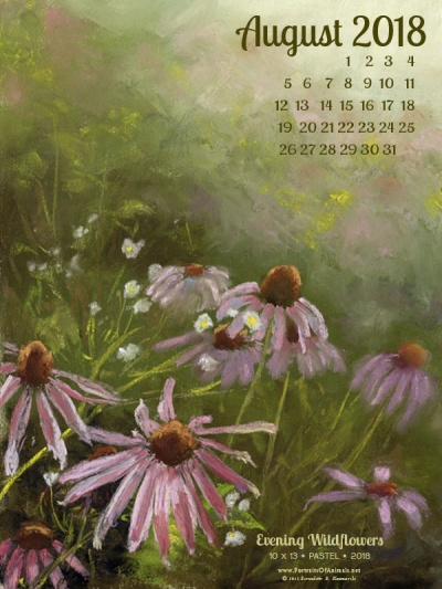 Desktop calendar, 600 x 800 for large mobile devices and tablets
