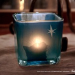 Star of Wonder feline votive.