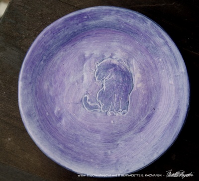Bath 6" Decorative Dish in Violet