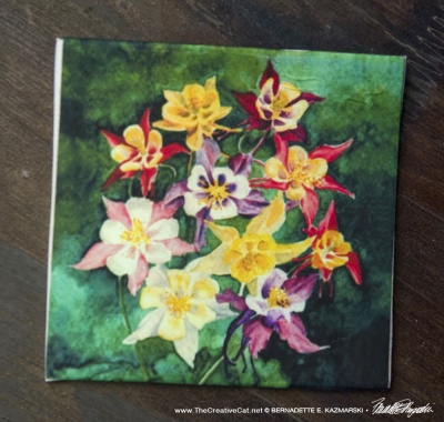 Columbines Tile