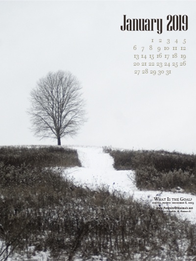 Desktop calendar, 600 x 800 for large mobile devices and tablets