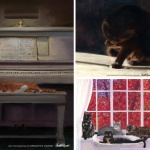 Three paintings that earned Certificates of Excellence.
