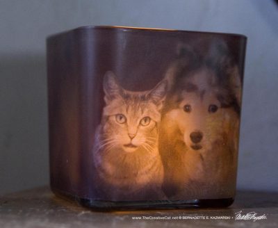 Cody and Dakota with votive