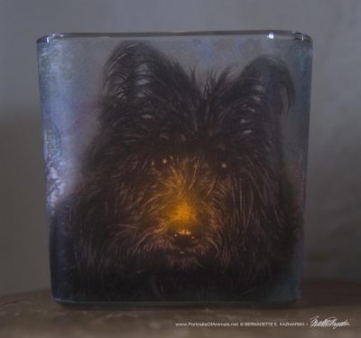 Stormy with votive