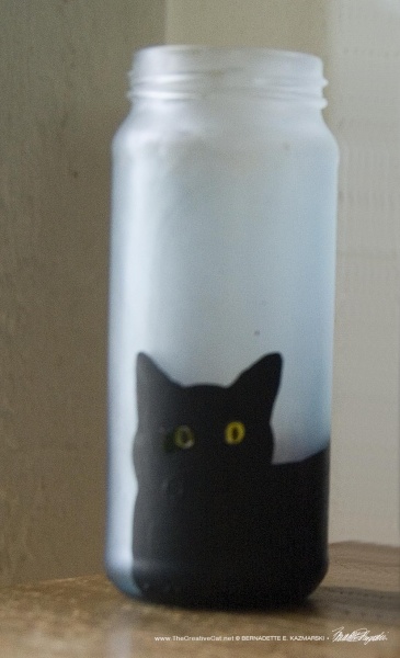 Bella! in Blue Feline Votive