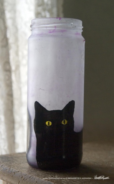 Bella! in Pink Feline Votive