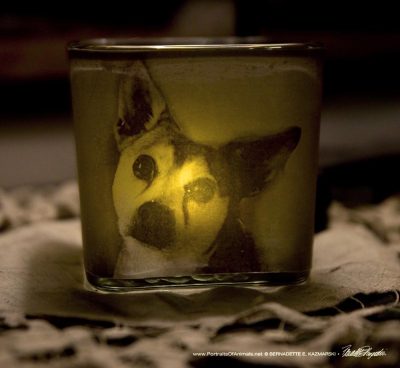 custom pet memorial votive