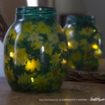 Woodland Sunflowers Votive