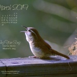 Desktop calendar, 1280 x 1024 for square and laptop monitors.