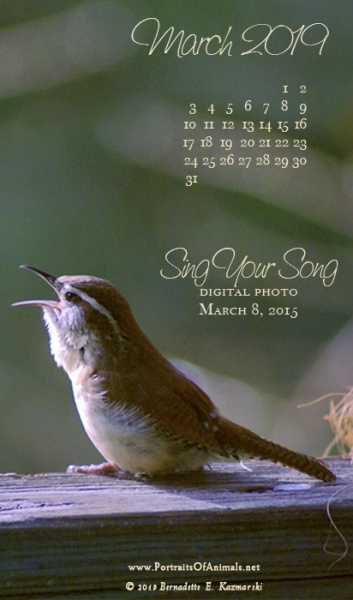 Desktop calendar, for 400 x 712 for mobile phones.