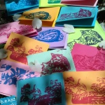 Tabbies, a selection of colors.