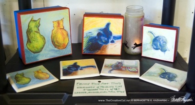 Cats After van Gogh items.