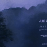 Desktop calendar, 1280 x 1024 for square and laptop monitors.