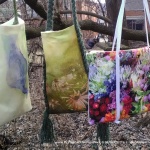 Three new bag designs, Blending, Evening Wildflowers and Market Flowers