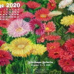 Desktop calendar, 1280 x 1024 for square and laptop monitors.