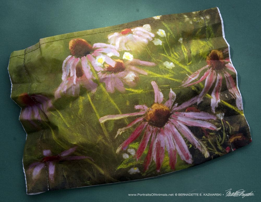 Evening Wildflowers Face Mask