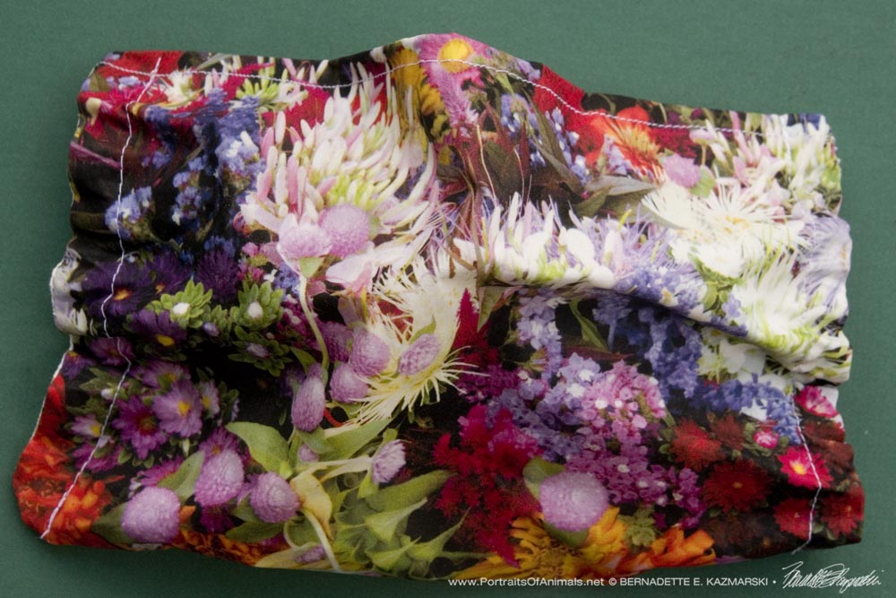 Market Flowers Face Mask