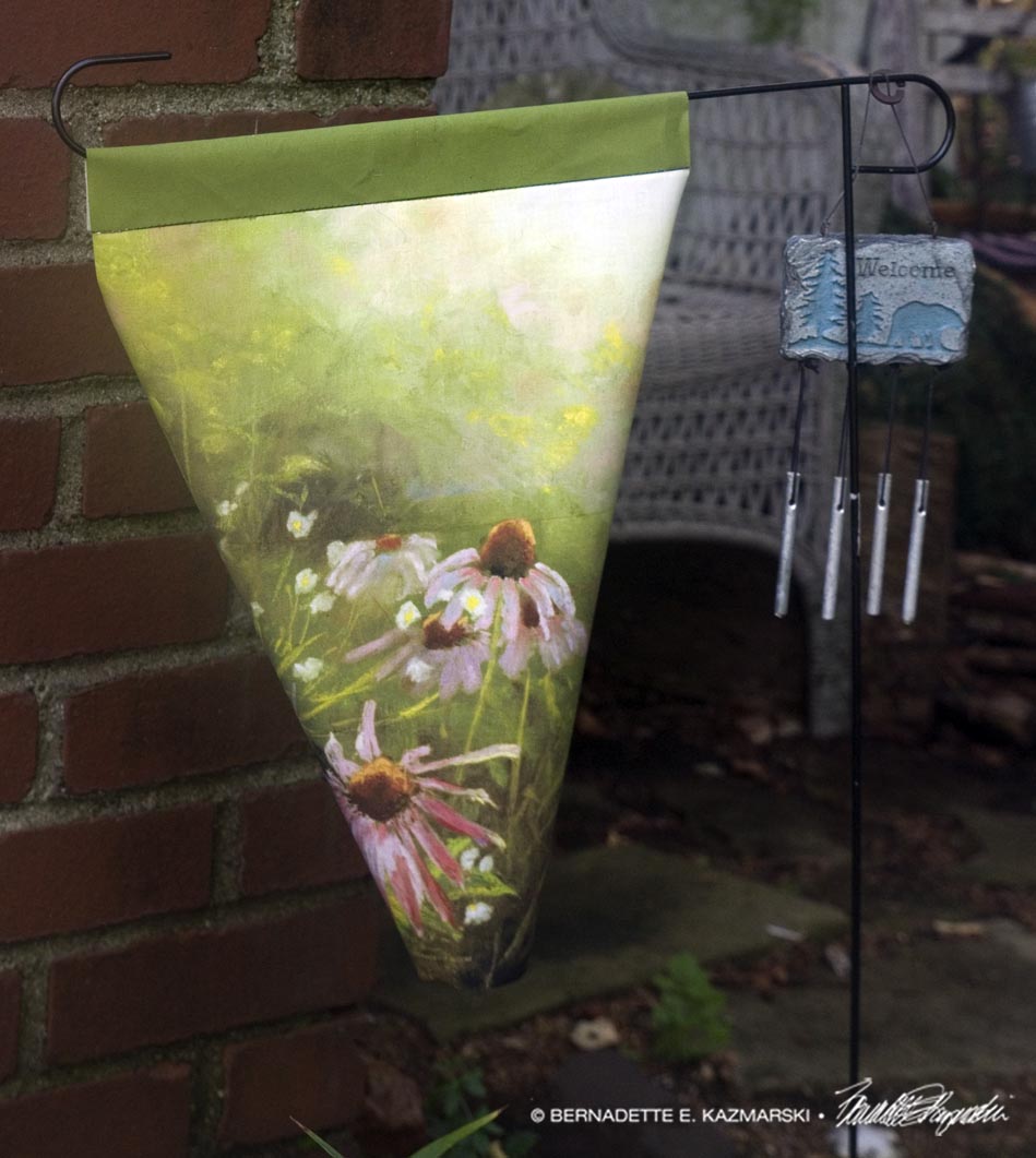 flower garden flag