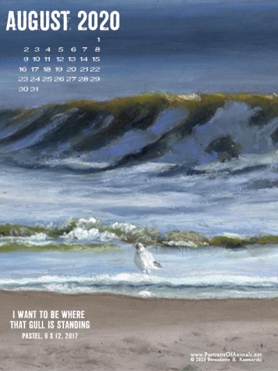 Desktop calendar, for 400 x 712 for mobile phones.
