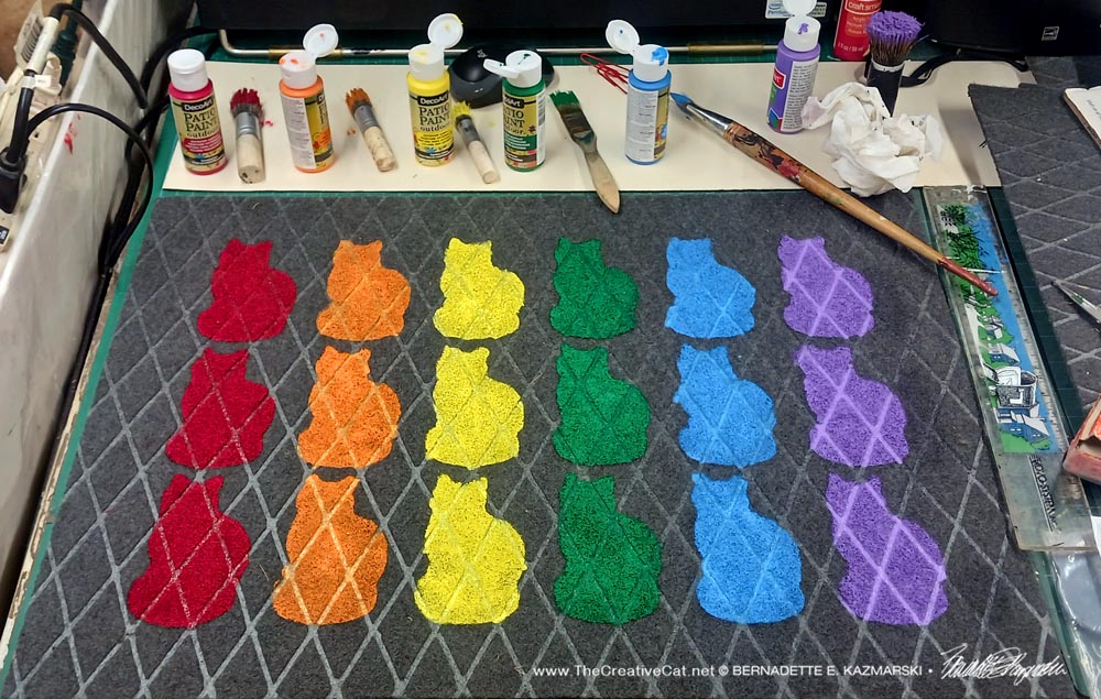 Pride of Cats Doormat