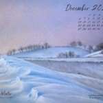 Desktop calendar, 1280 x 1024 for square and laptop monitors.