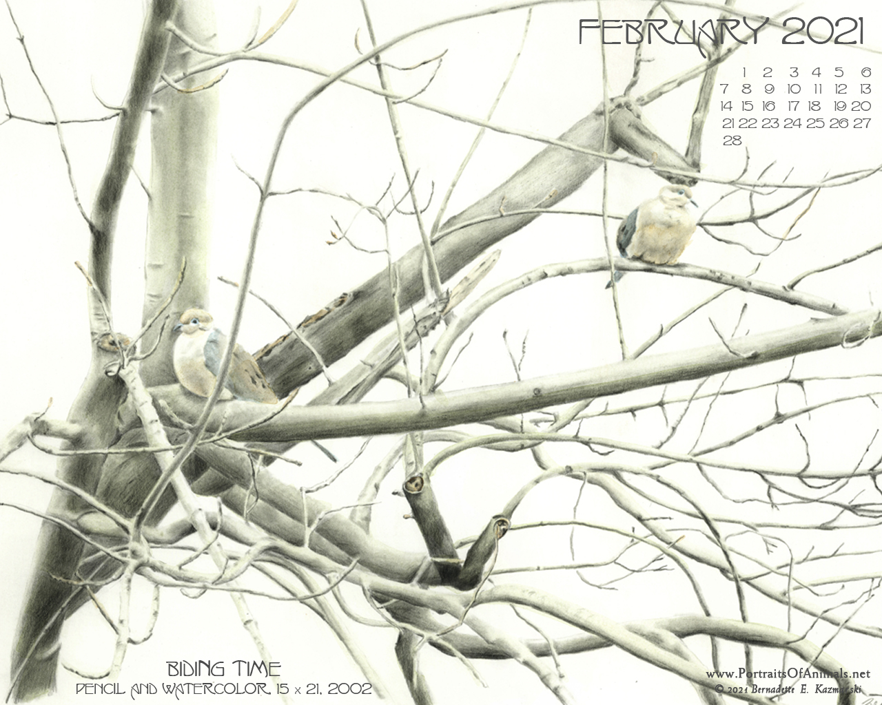 Desktop calendar, 1280 x 1024 for square and laptop monitors.