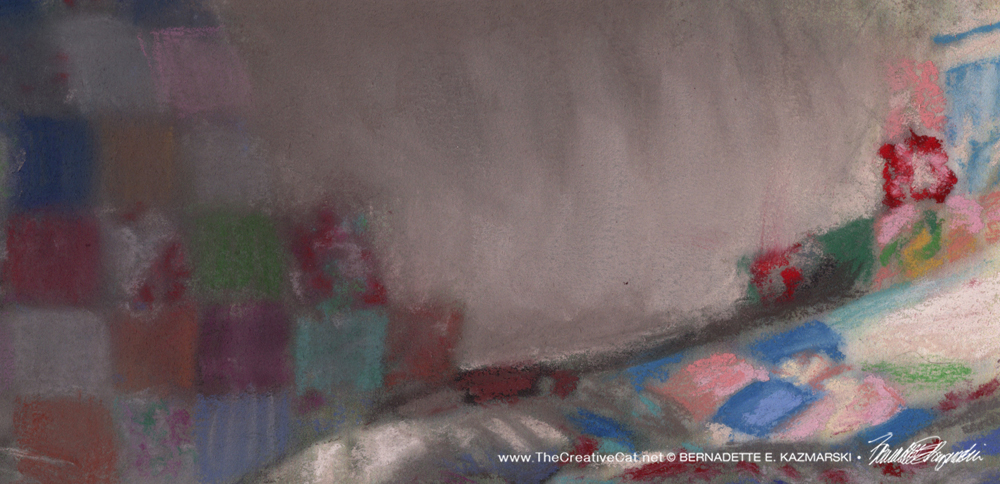 Detail of "Bath, Interrupted"