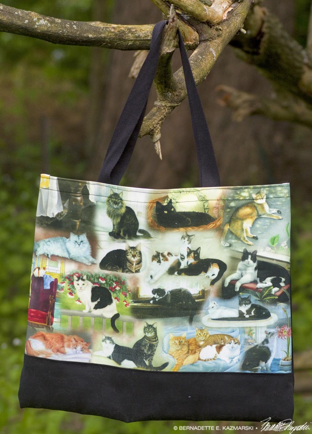 22 Cats tote bag
