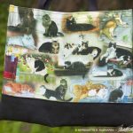 22 Cats tote bag detail