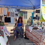 Vendor display with me.