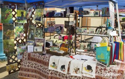 handmade gifts vendor display