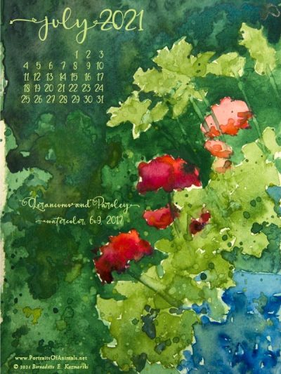 Desktop calendar, 600 x 800 for large mobile devices and tablets.