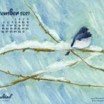 Desktop calendar, 1280 x 1024 for square and laptop monitors.