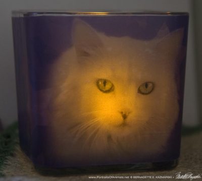 custom pet memorial votive