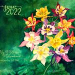 Desktop calendar, 1280 x 1024 for square and laptop monitors.