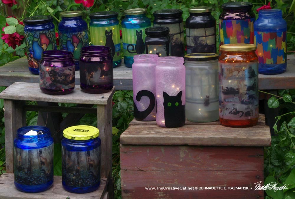 New Feline Votive Lamps