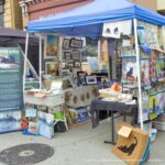 My tent at the Carnegie Farmers Market