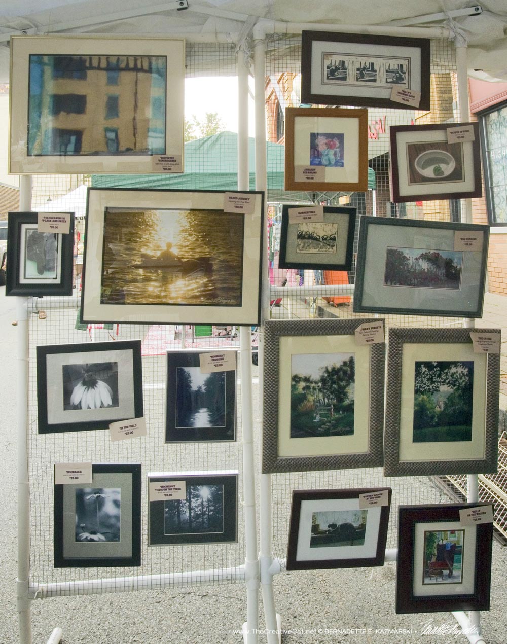 framed art and photography