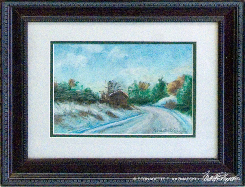 After the Snow Squall framed.