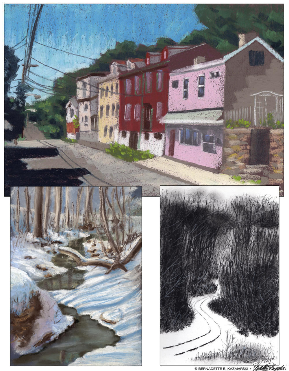 three paintings for show