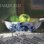 Desktop calendar, 1280 x 1024 for square and laptop monitors.
