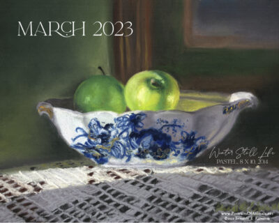 Desktop calendar, 1280 x 1024 for square and laptop monitors.